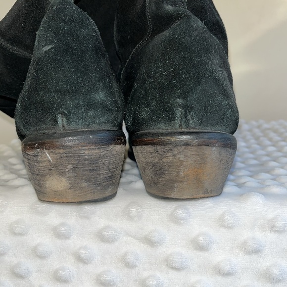 Aldo 1” heel mid-calf cowboy boots - Picture 4 of 5